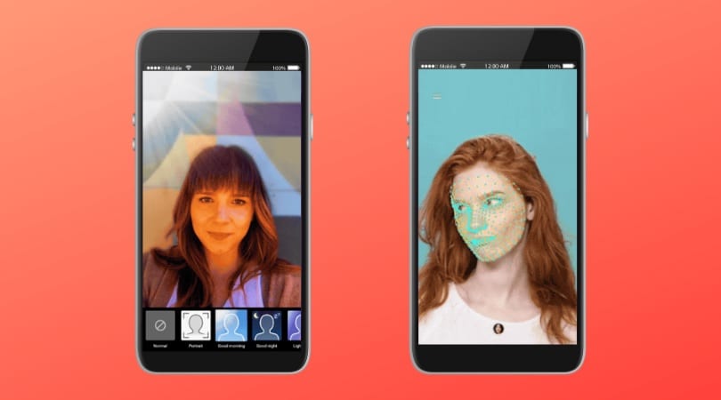 YouTube Stories: imagem de dois celulares com fotos de duas mulheres.