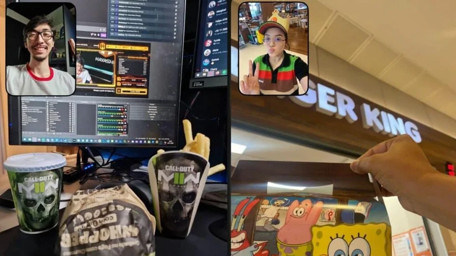 bereal burguer king Exemplos BeReal - Burger King