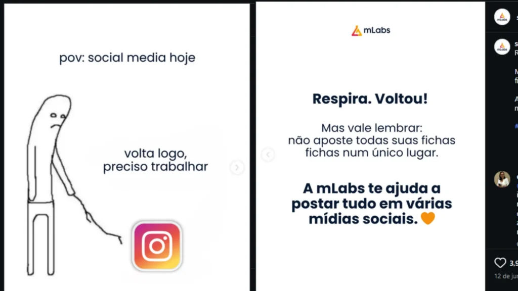 ex mlabs exemplo de real time marketing: mLabs